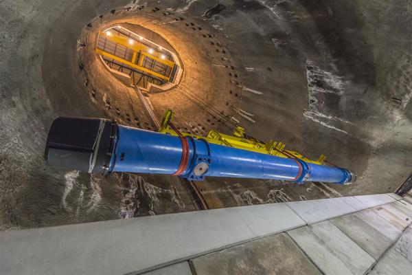 Dipolmagnet im LHC - © CERN / Anna Pantelia
