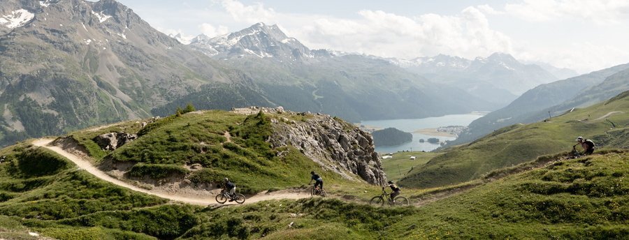 Flow Trail bei St. Moritz - © engadin.ch