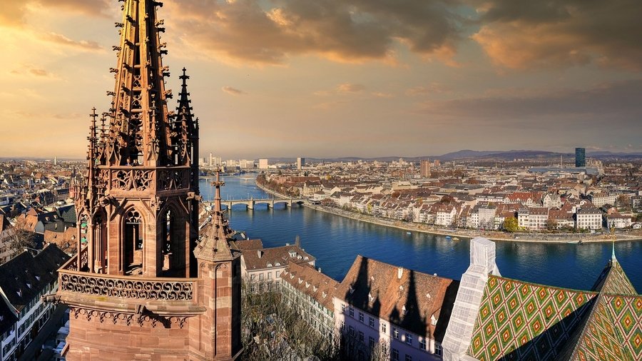 Aussicht vom Basler Münster
