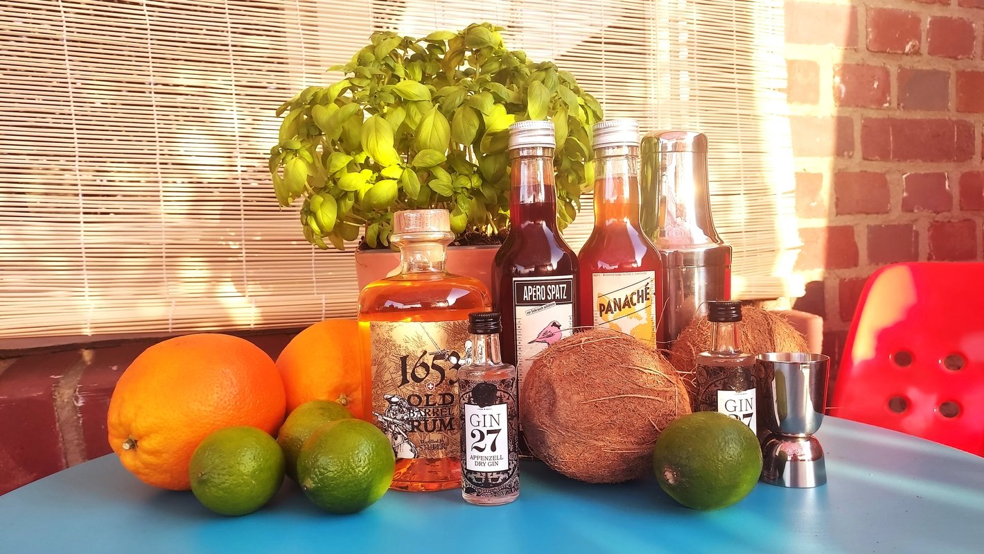 Nur die besten Zutaten für erfrischende Cocktails nach Schweizer Art. - © René Buss