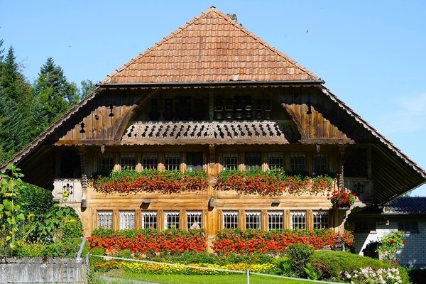 Typisches Emmentaler Bauernhaus