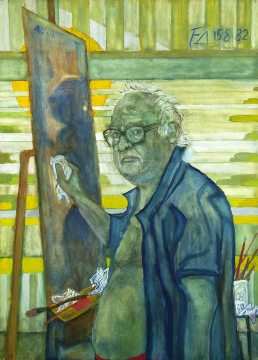 Selbstportrait 1982 - © Centre Dürrenmatt Neuchâtel