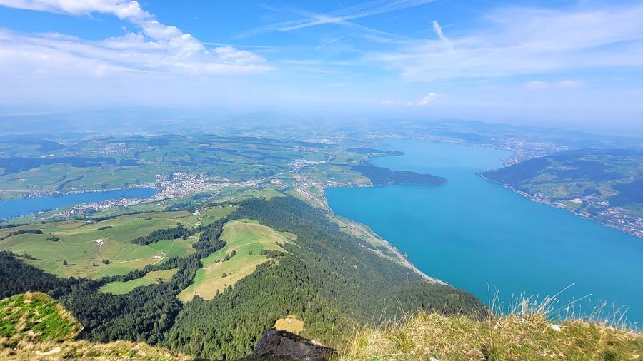 Ausblick von Rigi Kulm auf den Zugersee - © Giulia Woschko