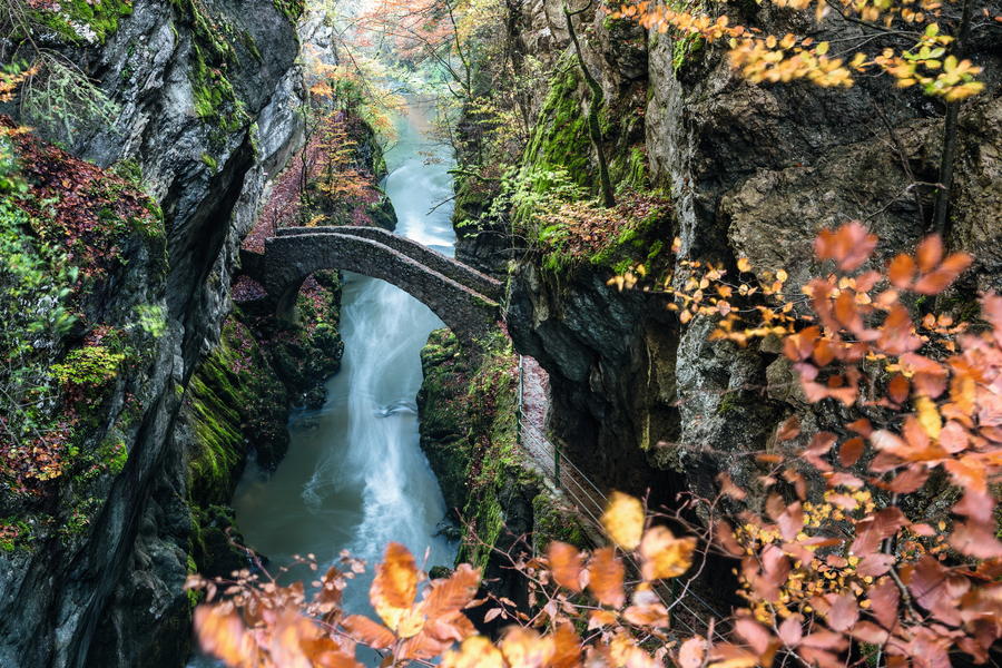 Areuse Schlucht - © Vincent Bourrut - Tourisme neuchâtelois
