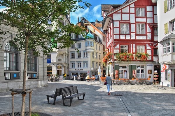 Blick in die Schmiedgasse