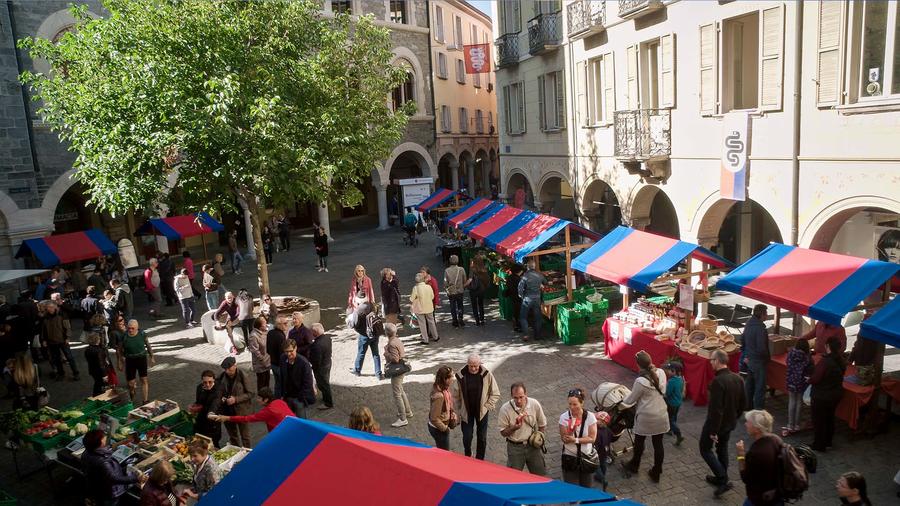 Markt in Bellinzona - © ticino.ch