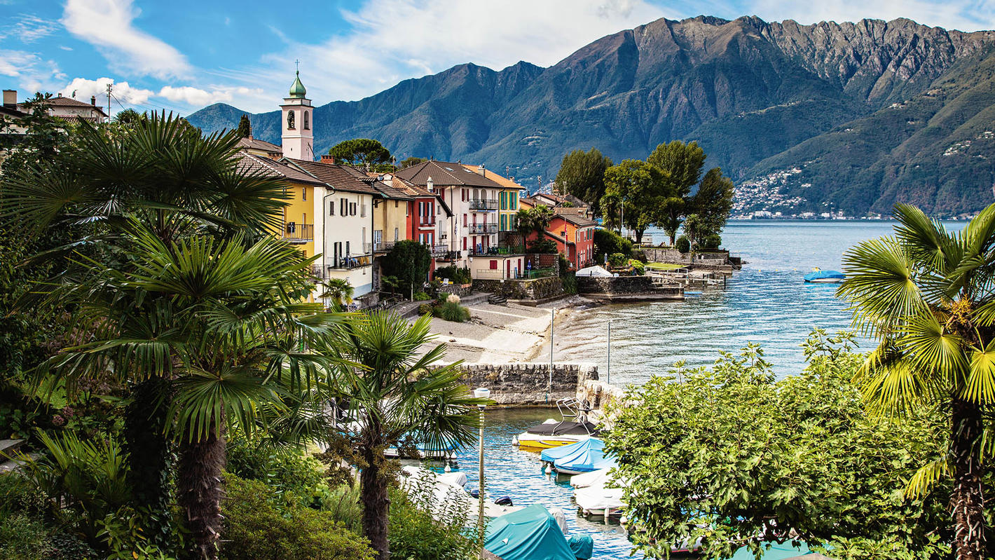Gambarogno am Lago Maggiore - © ticino.ch