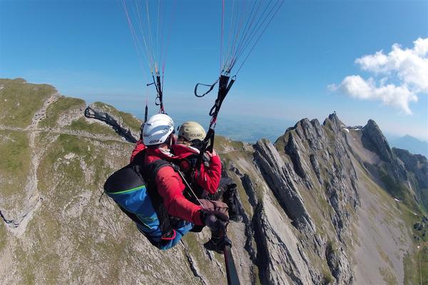 Paragliding am Pilatus