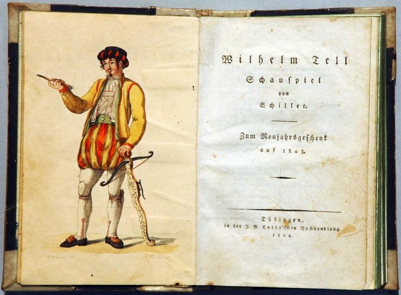 Erstausgabe von Schillers 