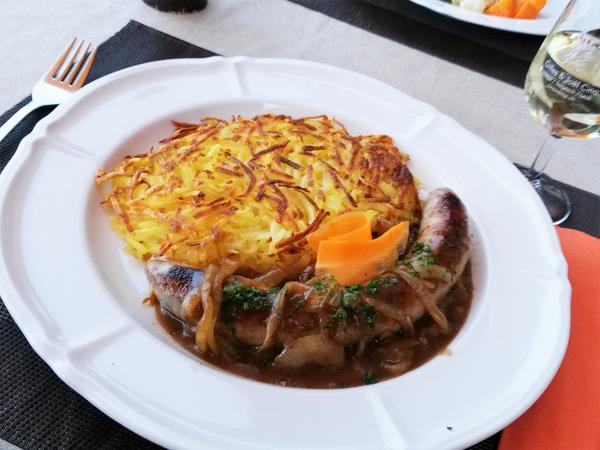 Rösti mit Buureworscht - © René Buss