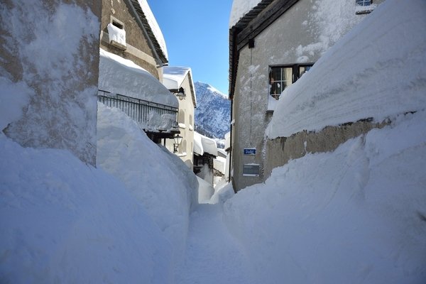 Simplon-Dorf im Winter