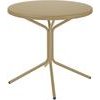 Schaffner Metall-Bistrotisch PIX 54 cm Pastellbraun