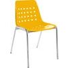 Schaffner Terrassenstuhl Bermuda gelb feuerverzinkt