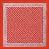 Blumer Carré Baumwoll Satintuch 70cm rot