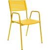 Schaffner Lamello mit Armlehne gelb