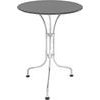 Schaffner Metalltisch St. Moritz feuerverzinkt 60 cm alusilber