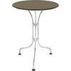 Schaffner Metalltisch St. Moritz feuerverzinkt 60 cm champagner