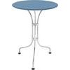 Schaffner Metalltisch St. Moritz feuerverzinkt 60 cm pastellblau