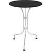 Schaffner Metalltisch St. Moritz feuerverzinkt 60 cm schwarz