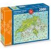 Carta.Media Erlebnisland Schweiz Puzzle 2000 Teile