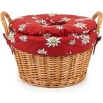 Edelweiß Kartoffelkorb Weide gekocht 28x14