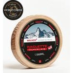 Walliser Rohmilch Raclette AOP rund 1/2 Laib