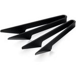 Swiss Twist Raclette- und Grillzange 2er Set schwarz
