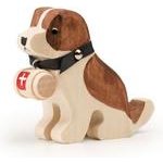 Barry sitzend mit Fässchen