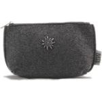 Kosmetik-Etui Filz grau Edelweiss