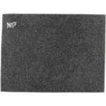 Tischset Filz grau Kuh