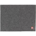 Tischset Filz grau Schweizer-Kreuz