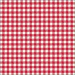 Servietten Vichy rot 20 Stück