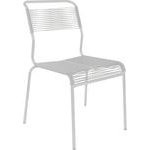 Spaghettistuhl Säntis weiß