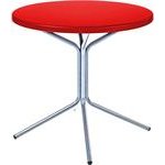 PIX Tisch feuerverzinkt 60 cm rot