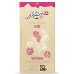 Bio Weisse Schokolade mit Himbeeren 100g