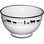 Alpaufzug Müslischale weiss 14cm