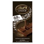 Lindor Zartbitterschokolade 60% Kakao 100g