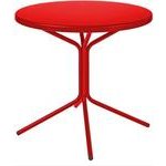 Metall-Bistrotisch PIX 54 cm rot
