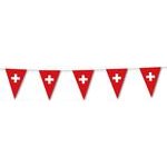 Wimpelkette Schweiz 3,5m