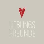 Servietten Lieblingsfreunde taupe 20 Stück