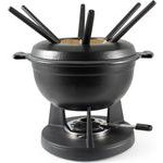 Lucerne Guss-Fondueset schwarz