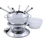 Züri Fondue-Set Edelstahl