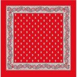 Glarner Tüechli Foulard Classic 70cm rot