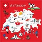 Servietten Switzerland 20 Stück