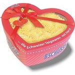 Herz-Schachtel Urschweizer Edelweissli 500g