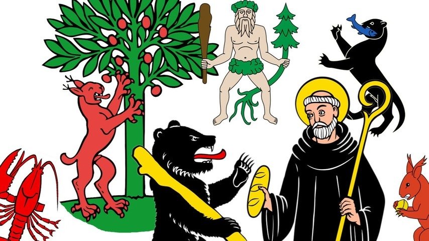 Die Entstehung der seltsamsten Wappen der Schweiz