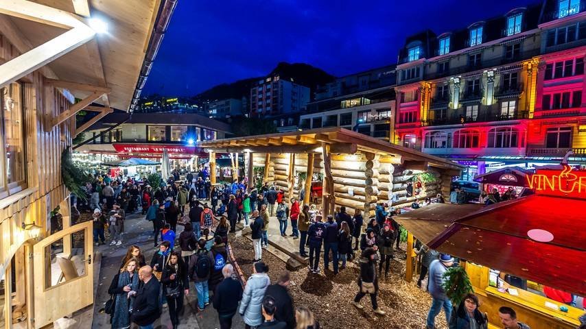 Einer der schönsten Weihnachtsmärkte Europas: Montreux Noël