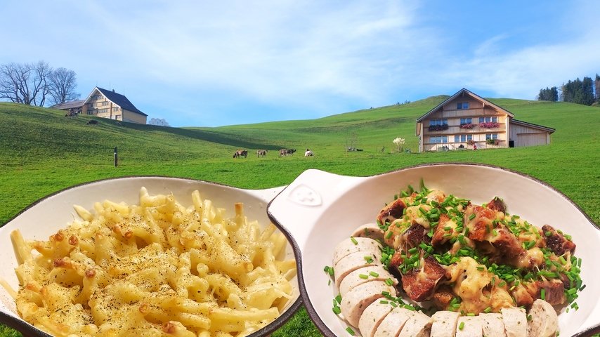 Einfach, bodenständig, paradiesisch - Appenzeller Käse-Gerichte (mit 2 Rezepten)