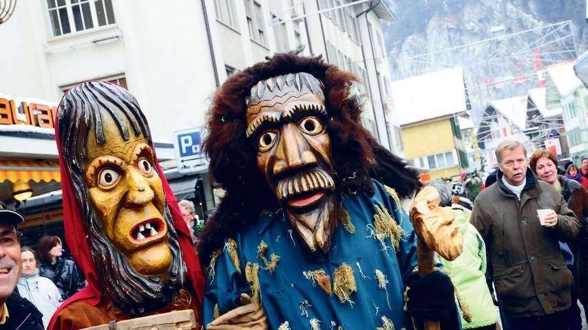 «Harder Potschete» - Interlaken verabschiedet das alte Jahr und den Winter