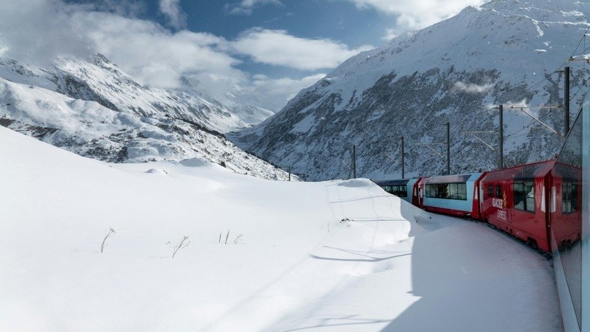 Mit dem Zug durch de Schweiz – Drei atemberaubende Panoramastrecken